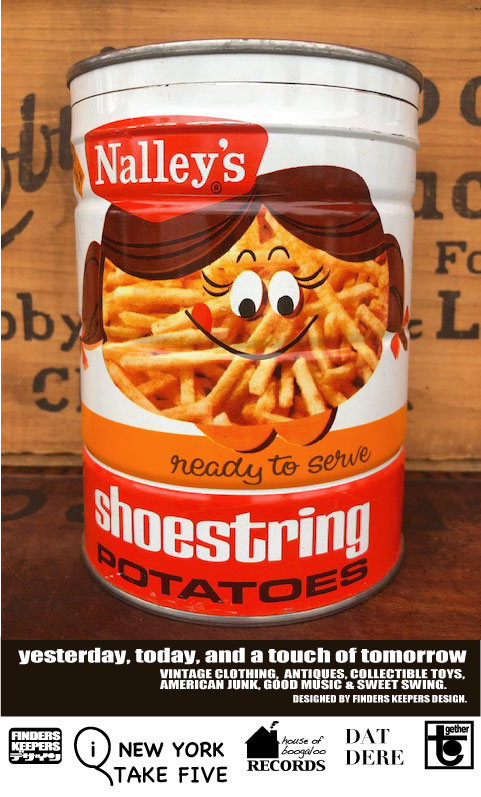 画像: NALLEYS'S SHOESTRING POTATOES 1960'S POTATO CAN