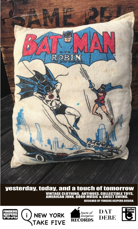 Batman With Robin 1966 Cushion Come Together