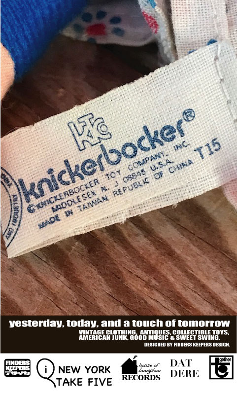 画像: RAGGEDY ANN 1970'S  "Knickerbocker" BEAN DOLL