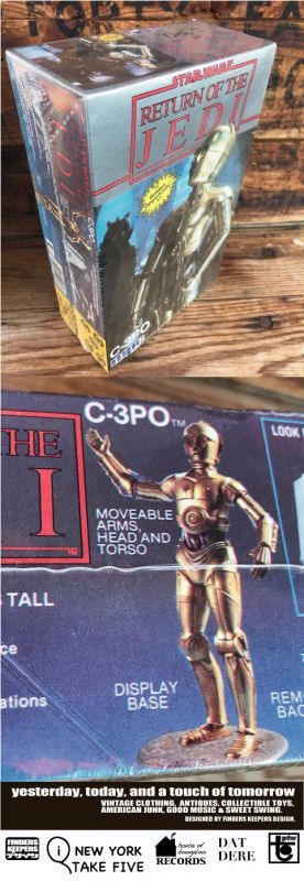 画像: STAR WARS 1983'S "C3PO" D.STOCK MODEL KIT