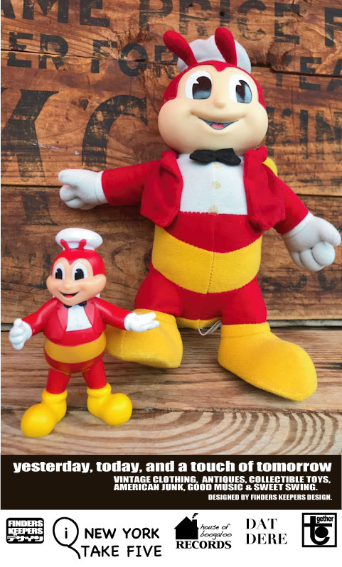 画像: JOLLYBEE RUBBER FACE PLUSH DOLL