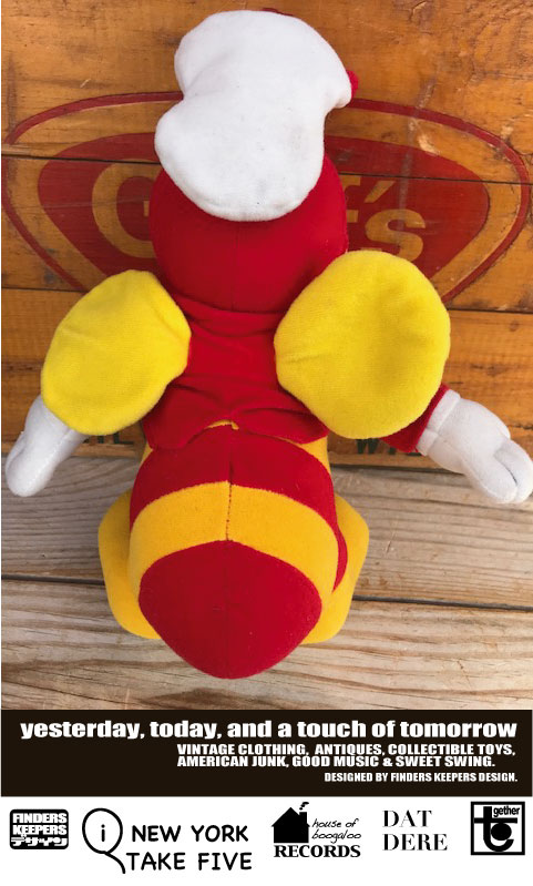 画像: JOLLYBEE RUBBER FACE PLUSH DOLL