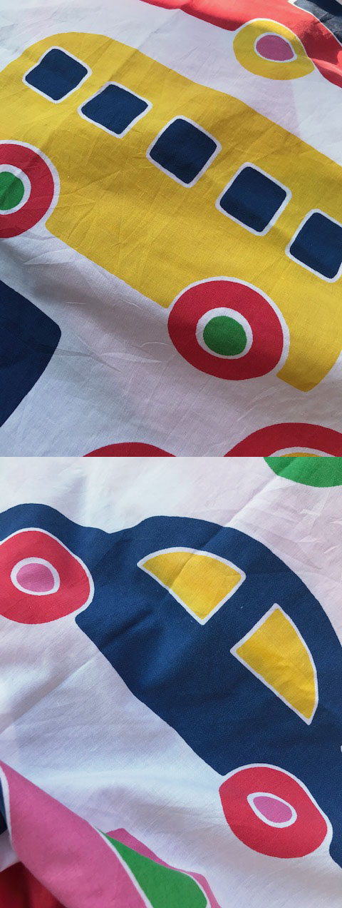 画像: Marimekko OLD  "BOO-BOO" TWIN FITTED SHEET 