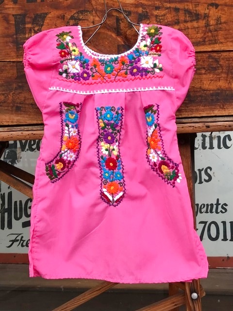 画像1: MEXICAN "PINK" KIDS ONEPIECE