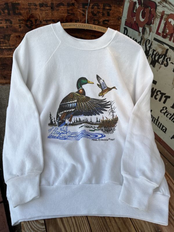 画像1: MARC R. HANSON 1985'S DUCK SWEAT SHIRTS 