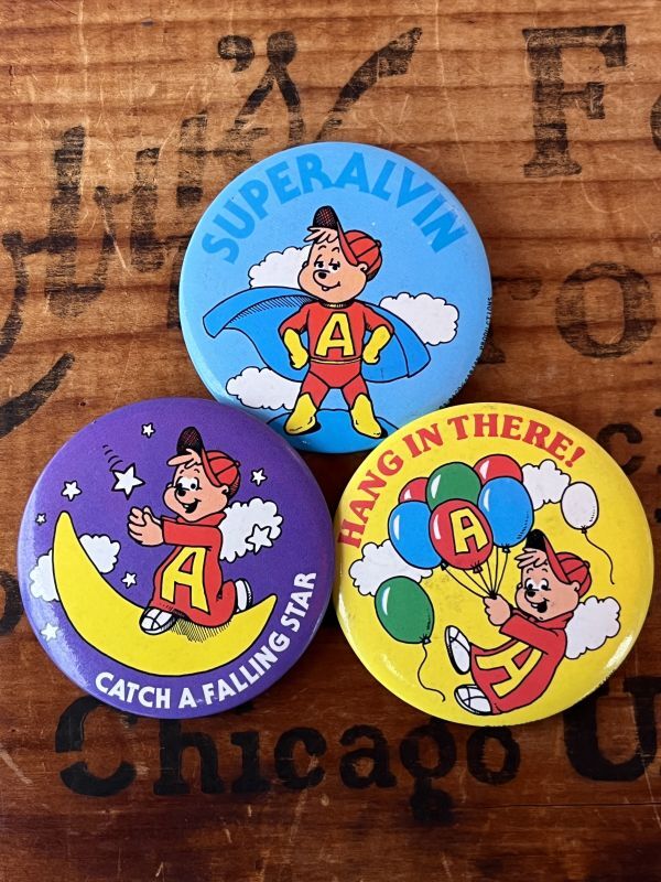 画像3: ALVIN "SUPER ALVIN" 1983'S BUTTON PIN