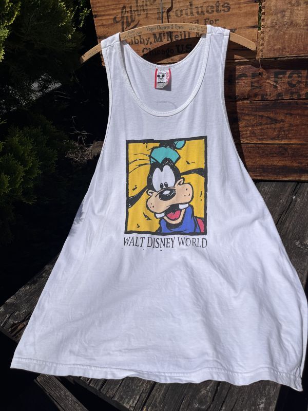 画像1: DISNEY WORLD 🏰 GOOFY "MADE IN USA" TANK