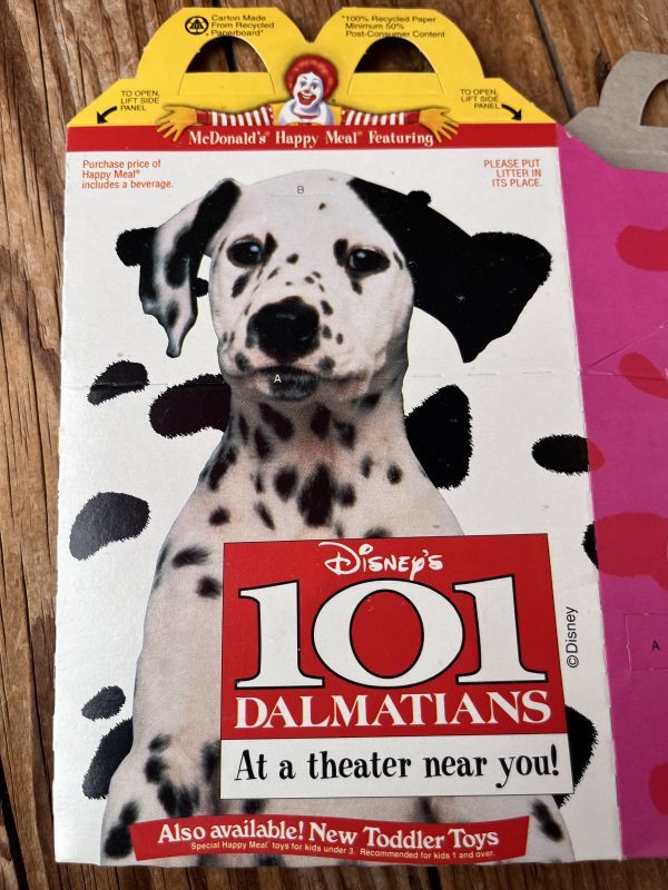 画像1: McDonald's "101 DALMATIANS" 1996'S HAPPY MEAL BOX 