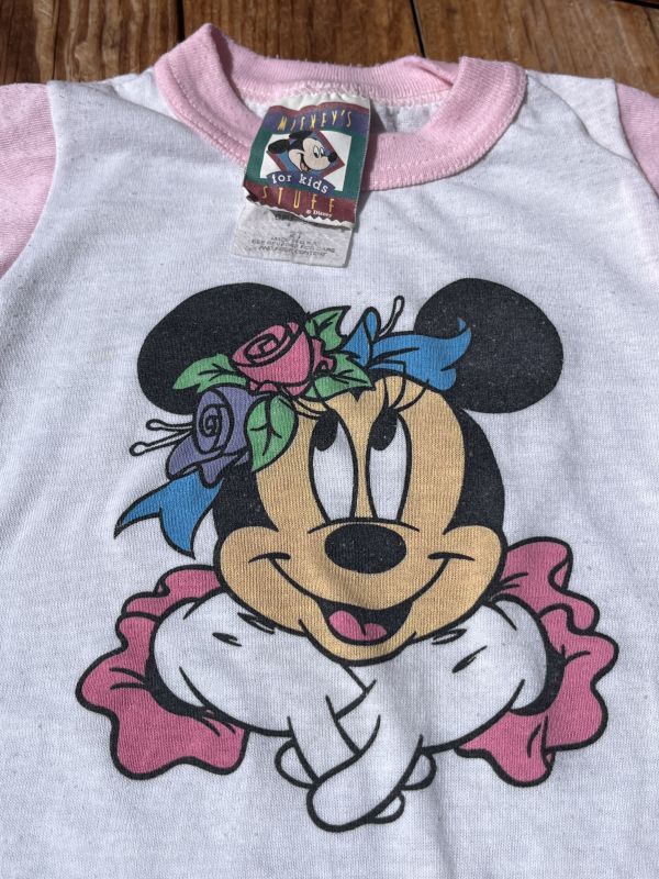 画像4: MINNIE MOUSE "MADE IN USA" KIDS VINTAGE T-SHIRTS