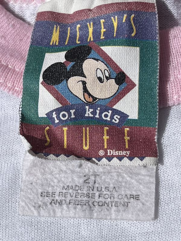 画像3: MINNIE MOUSE "MADE IN USA" KIDS VINTAGE T-SHIRTS