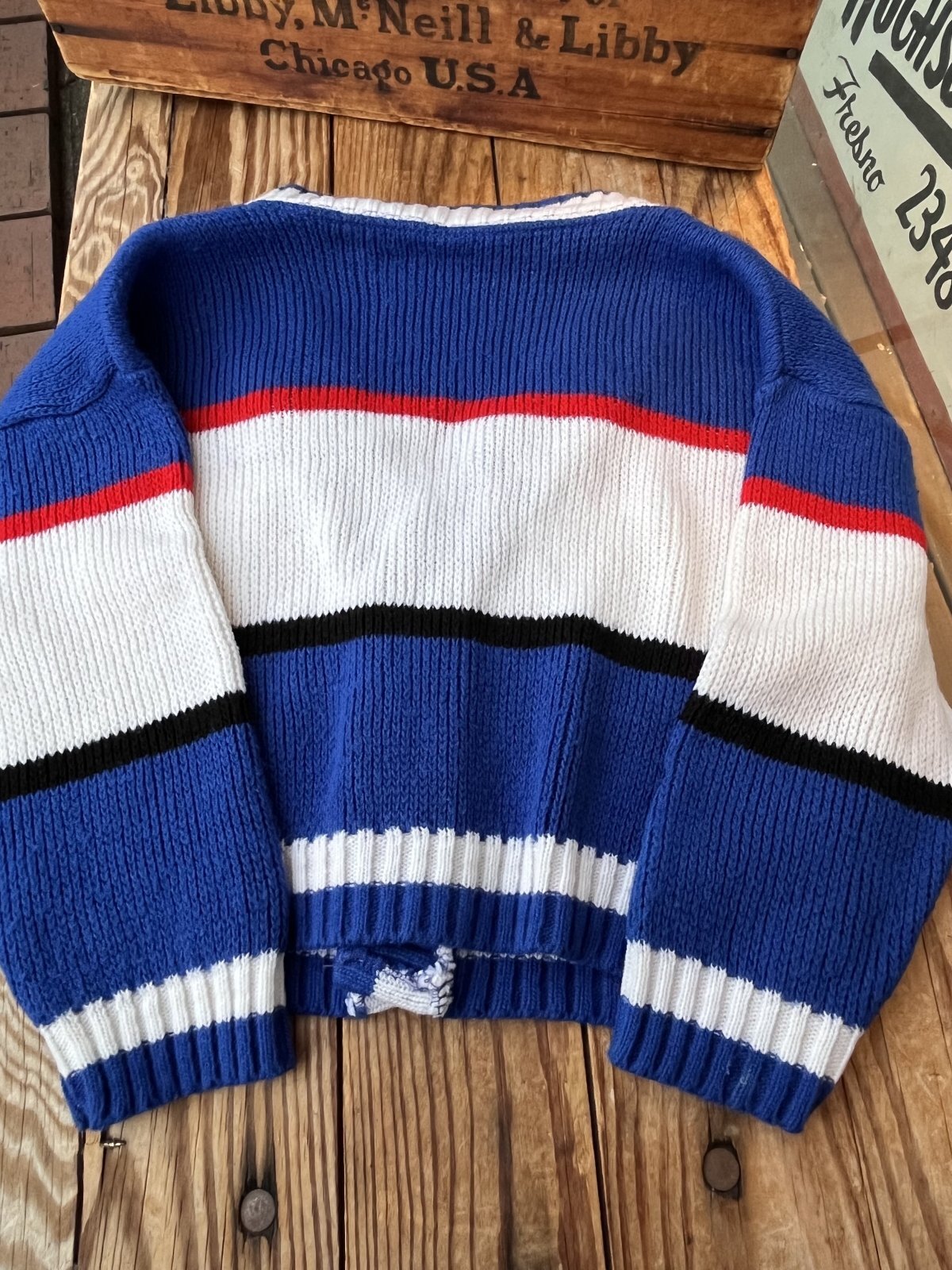 画像2: McDonald's "🍔MADE IN USA🍔" KIDS VINTAGE CARDIGAN