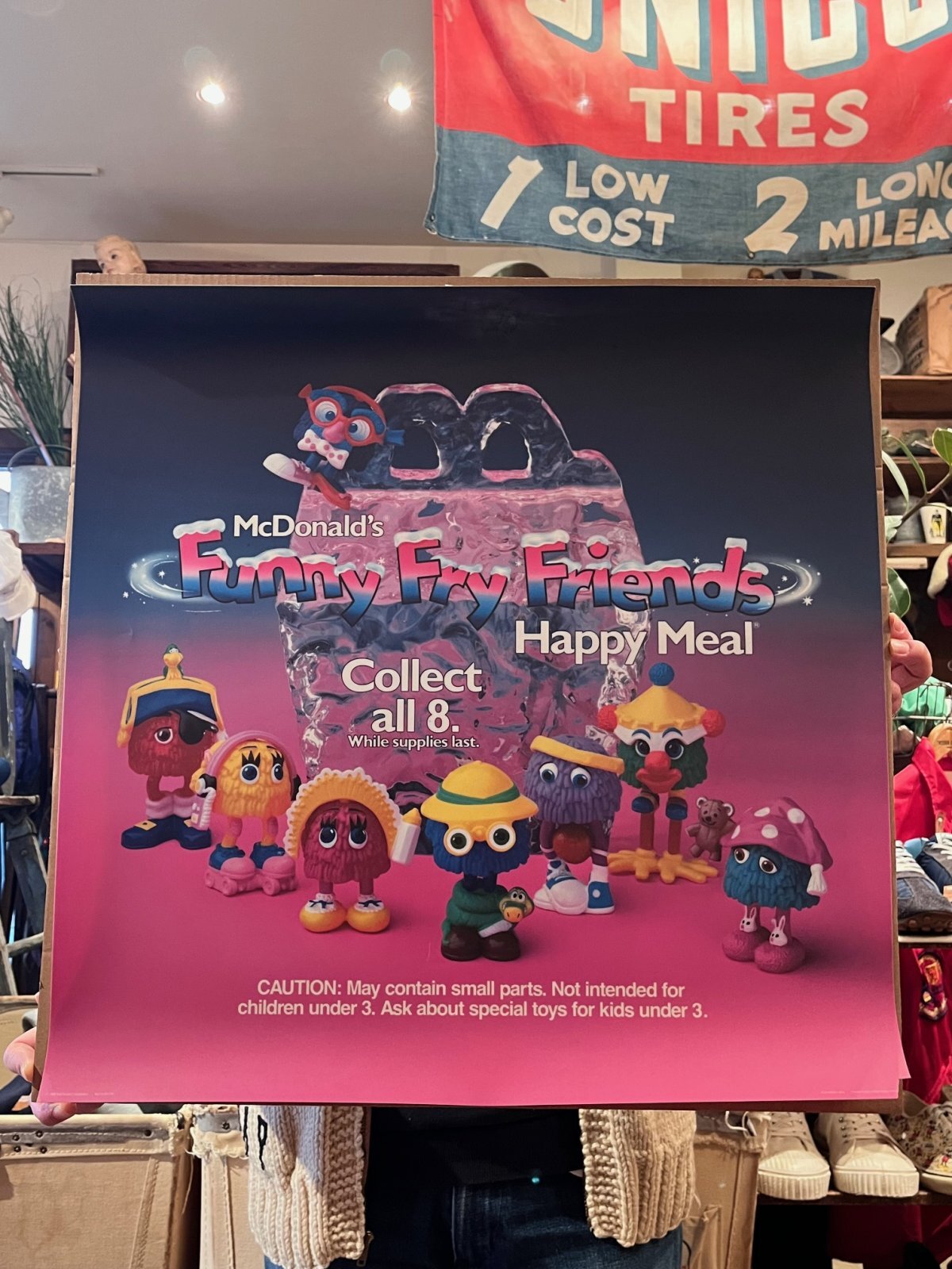 画像1: McDONALD'S "FRY GUYS" 1980'S HAPPY MEAL'S STORE SIGN