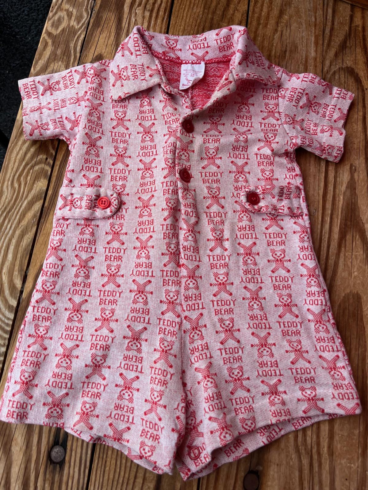 画像1: BUSTER BROWN "MADE IN USA" VINTAGE JACQUARD BODYSUIT