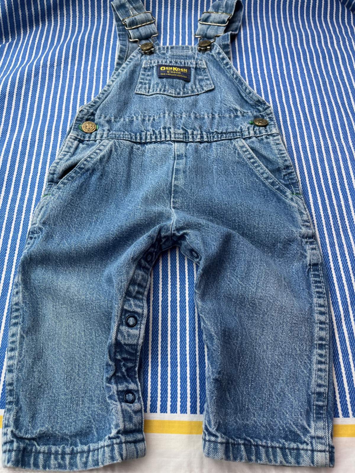 画像1: OSHKOSH "MADE IN USA" KIDS VINTAGE OVERALL 