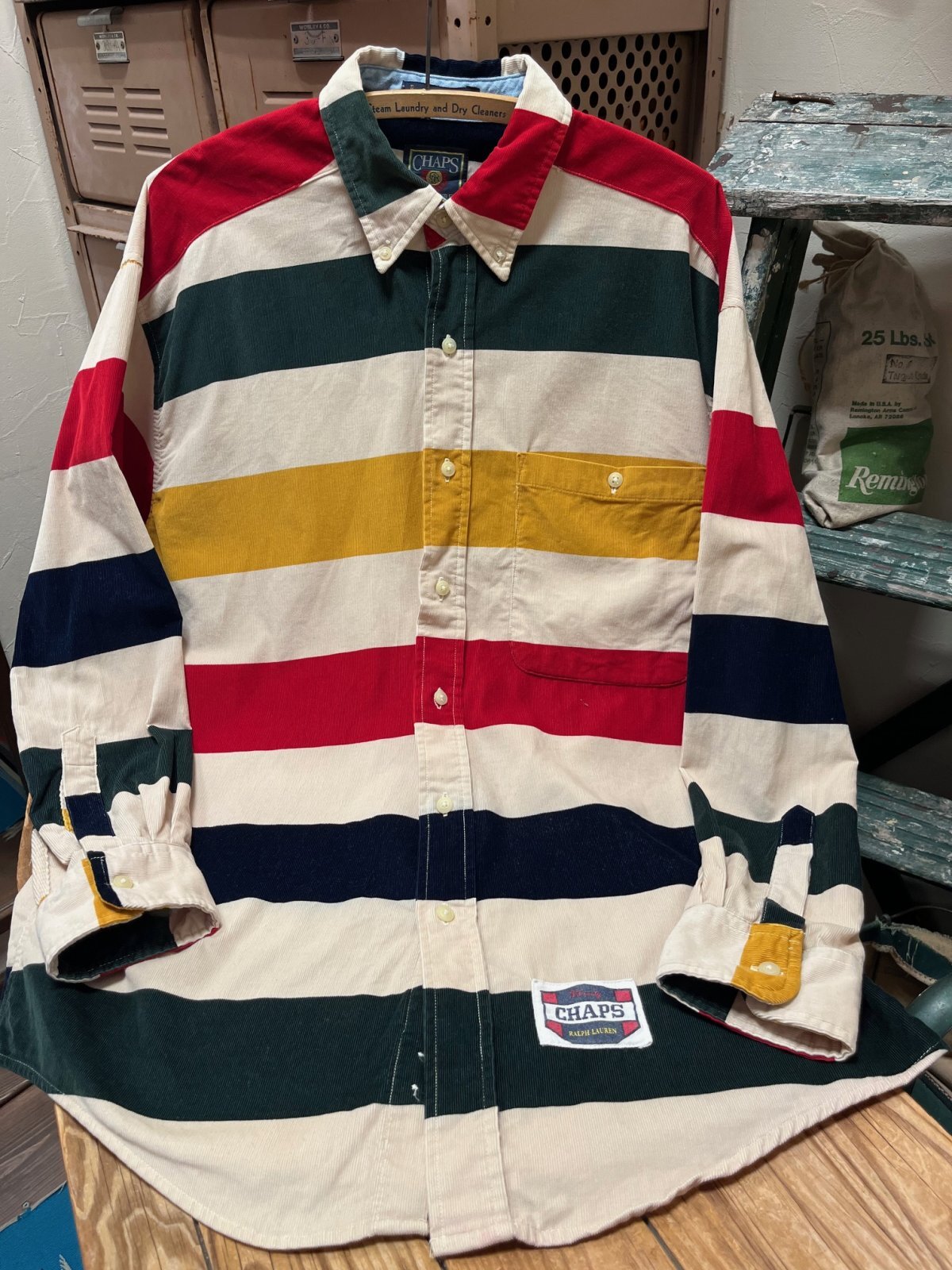 画像1: CHAPS RALPH LAUREN 1990'S CORDS B.D.SHIRTS 