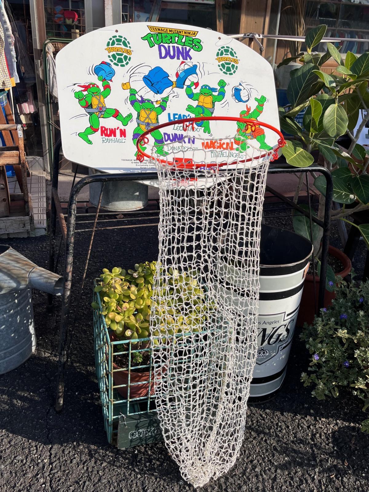 画像1: TURTLES "DUNK" BASKET HOOP 1988'S LAUNDRY BAG 