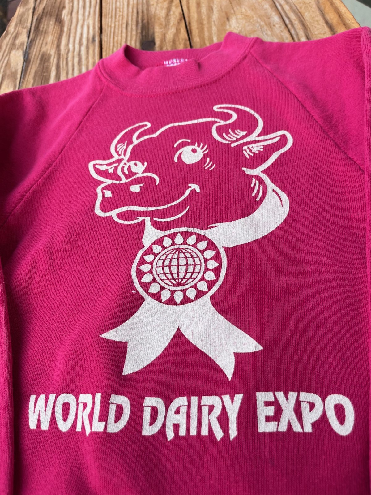 画像4: WORLD DAIRY EXPO "MADE IN USA" KIDS VINTAGE SWEAT SHIRTS