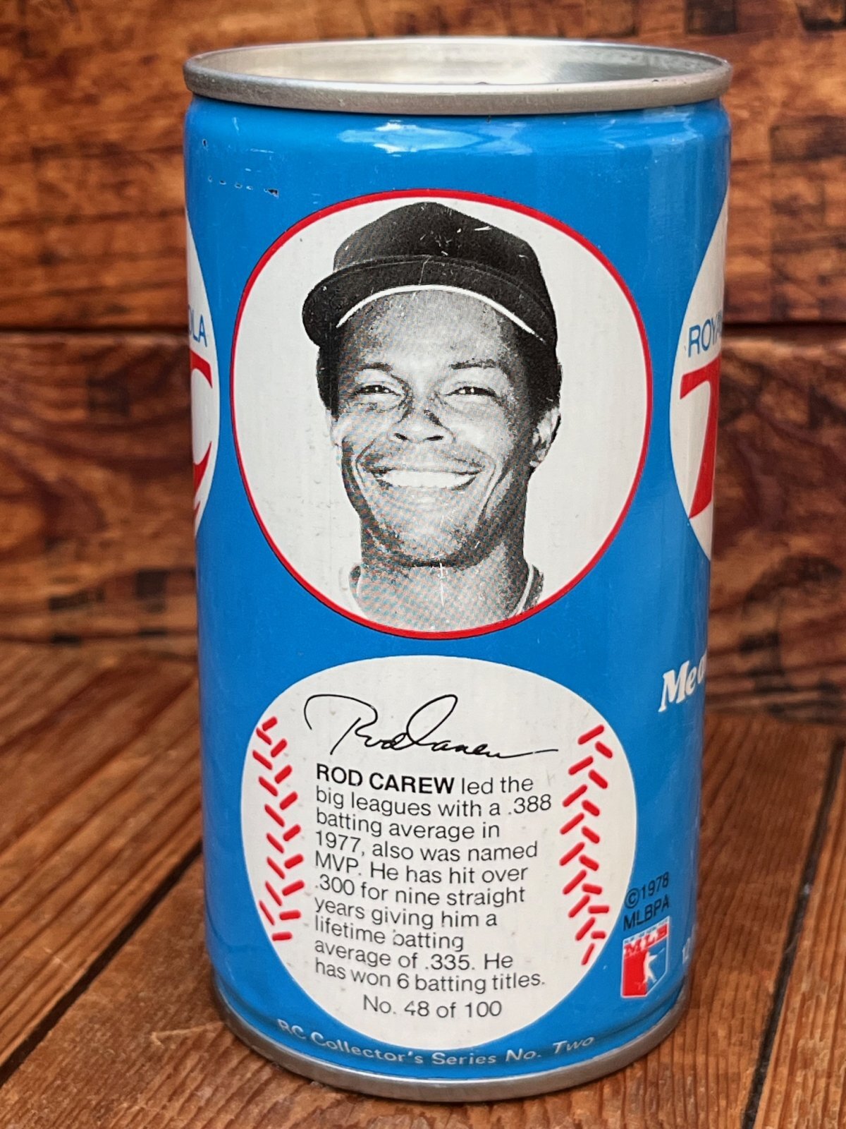 画像1: ROYAL CROWN COLA "ROD CAREW" 1970'S MLB CAN