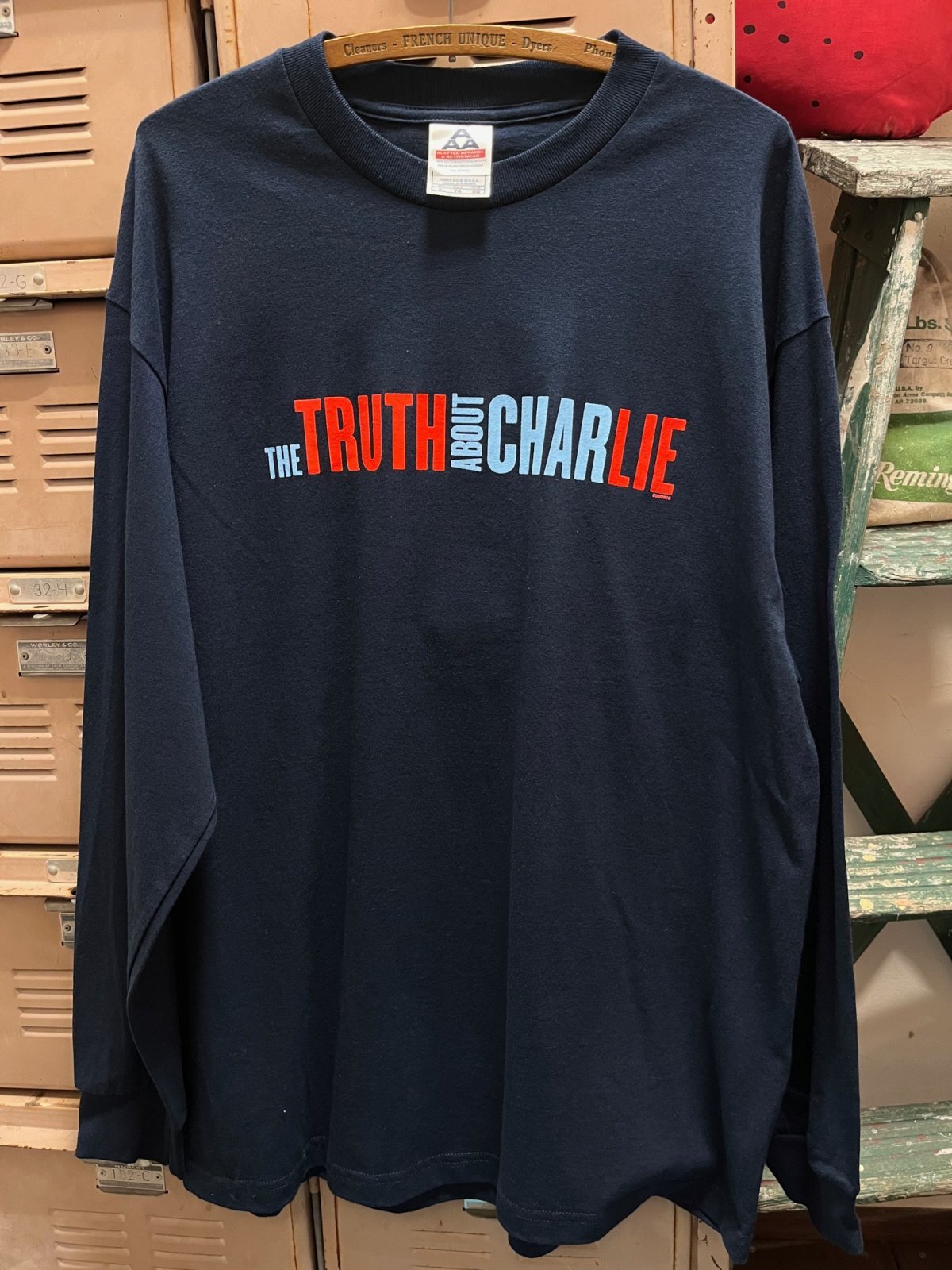 画像1: THE TRUTH ABOUT CHARLIE 02'S D.STOCK LONG SLEEVE T-SHIRTS