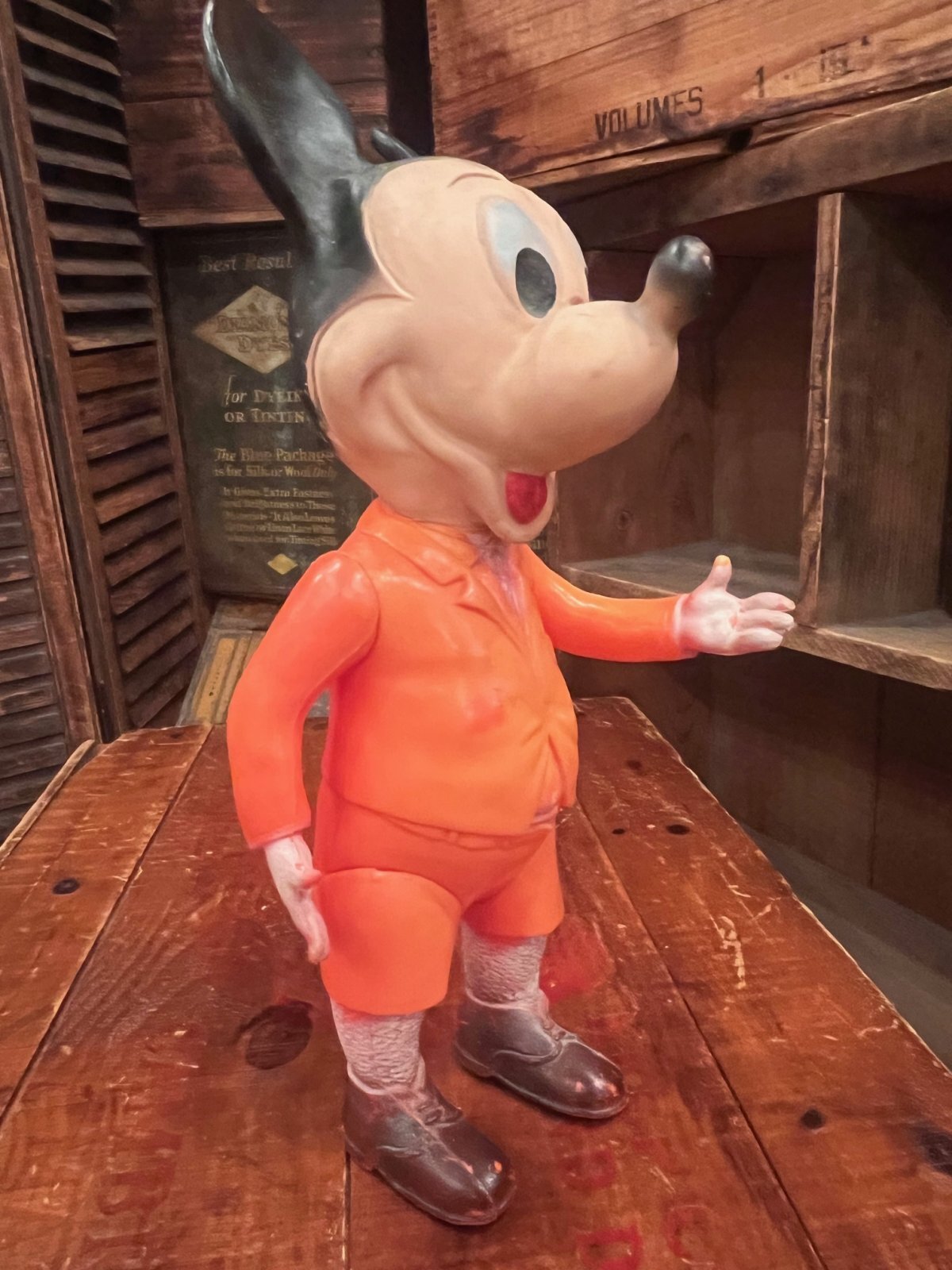 画像5: MICKEY MOUSE "MADE IN ITALY" 1950'S POSEABLE FIGURE　