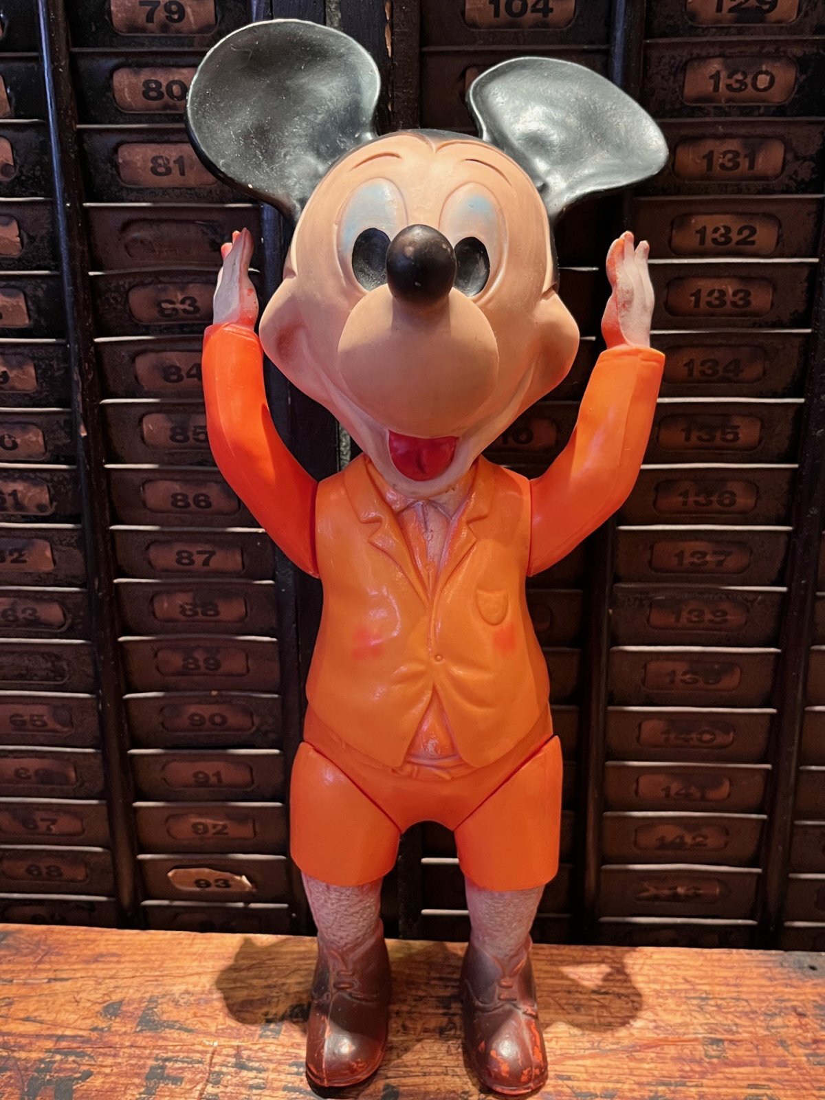 画像7: MICKEY MOUSE "MADE IN ITALY" 1950'S POSEABLE FIGURE　