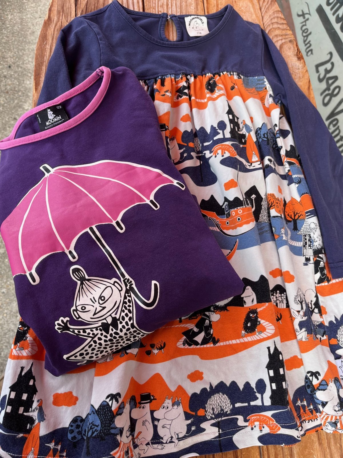 画像8: MOOMIN WORLD  KIDS USED DRESS
