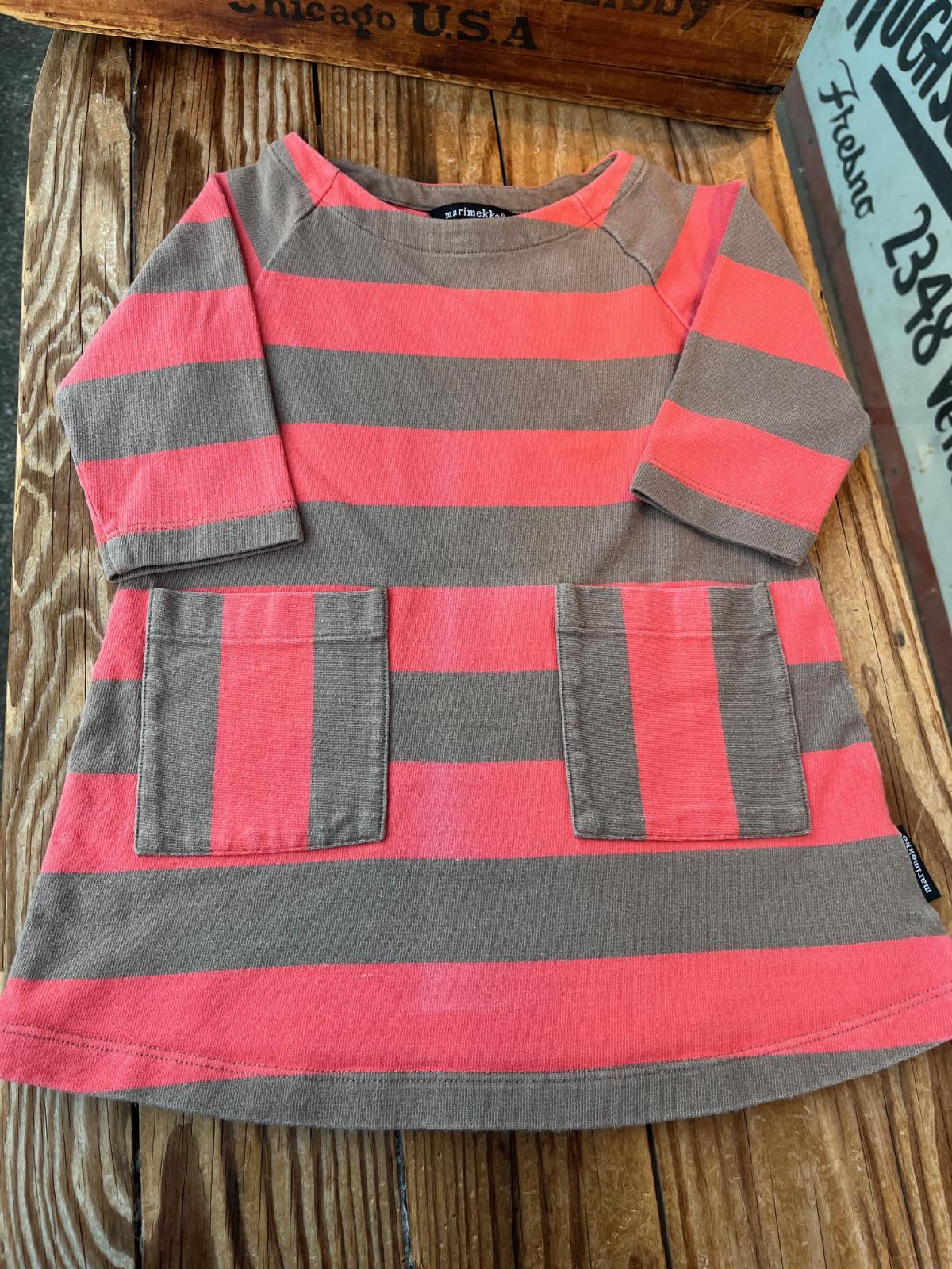 画像1: MARIMEKKO "2Y" KIDS USED DRESS 