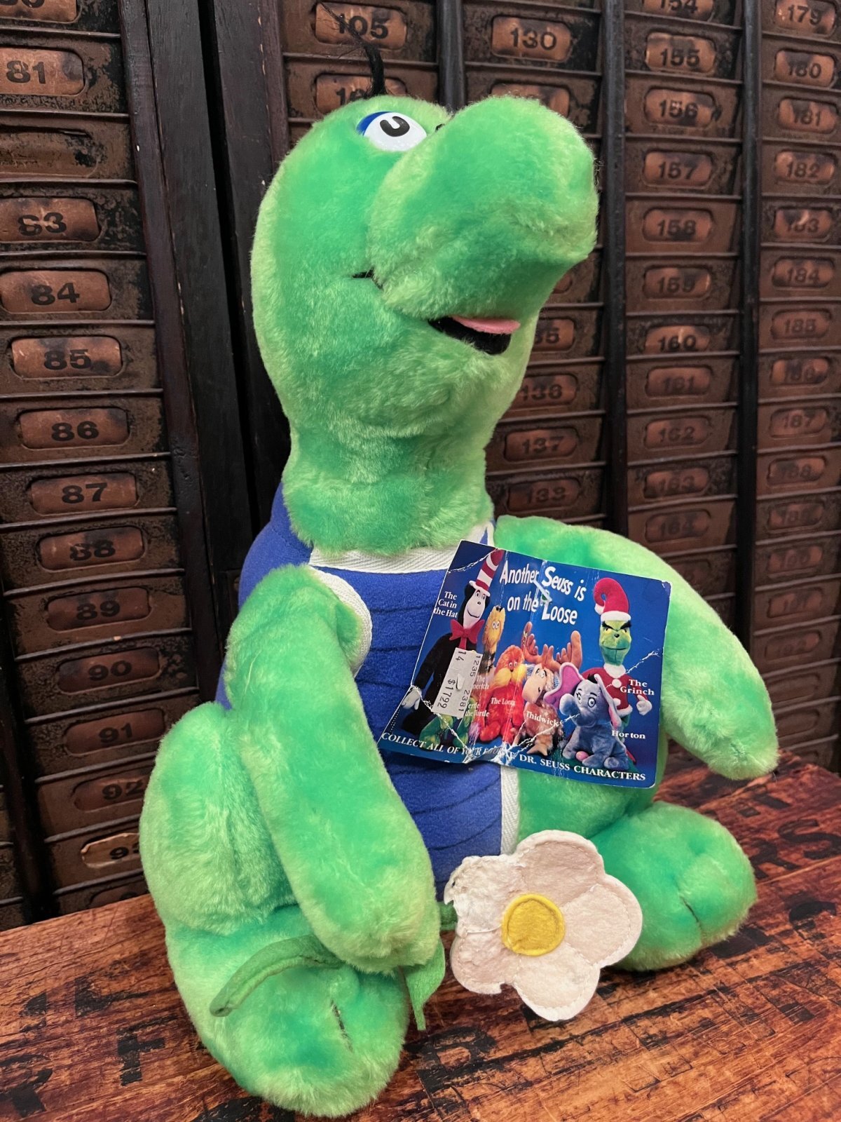 画像5: DR.SEUSS "YERTLE THE TURTLE" 1983'S D.STOCK PLUSH DOLL
