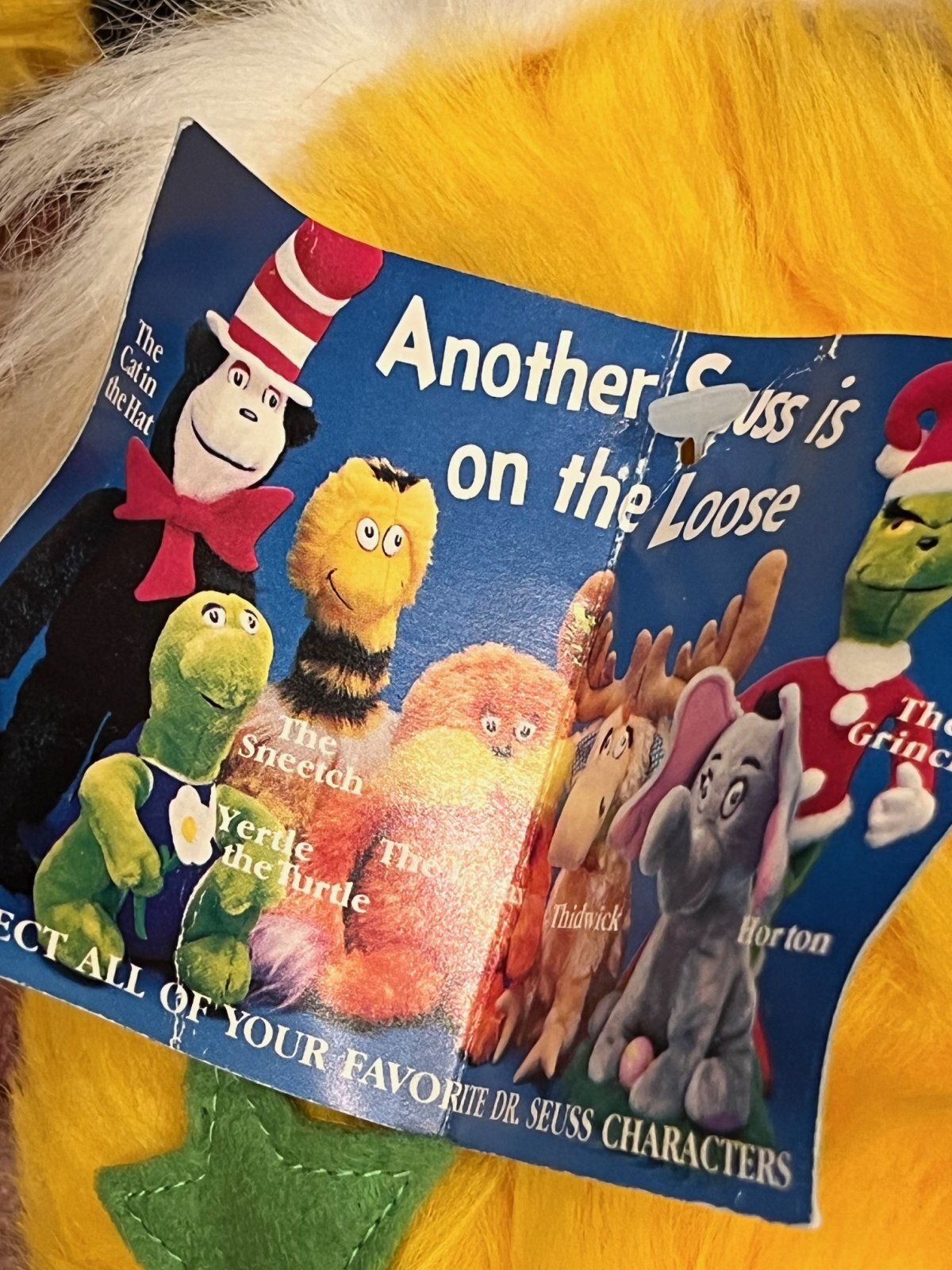 画像8: DR.SEUSS "STAR BELLIED SNEETCH" 1983'S D.STOCK PLUSH DOLL