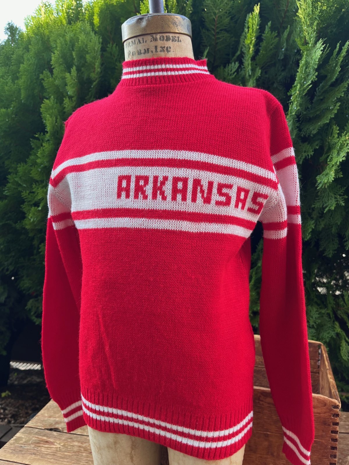 画像6: BRANDON "MADE IN USA" KIDS VINTAGE JACQUARD SWEATER 