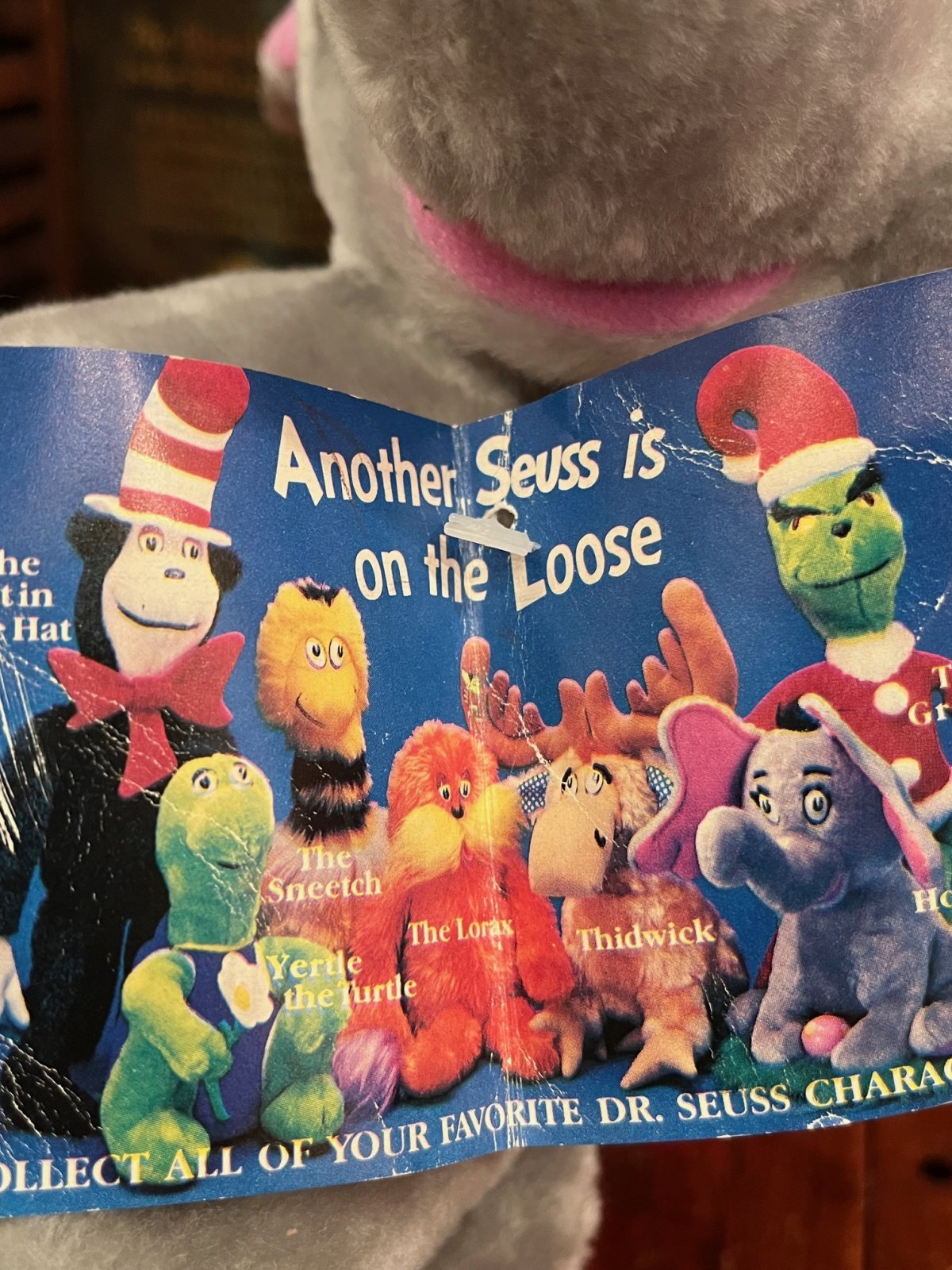 画像7: DR.SEUSS "HORTON HATCHES THE EGG" 1983'S D.STOCK PLUSH DOLL