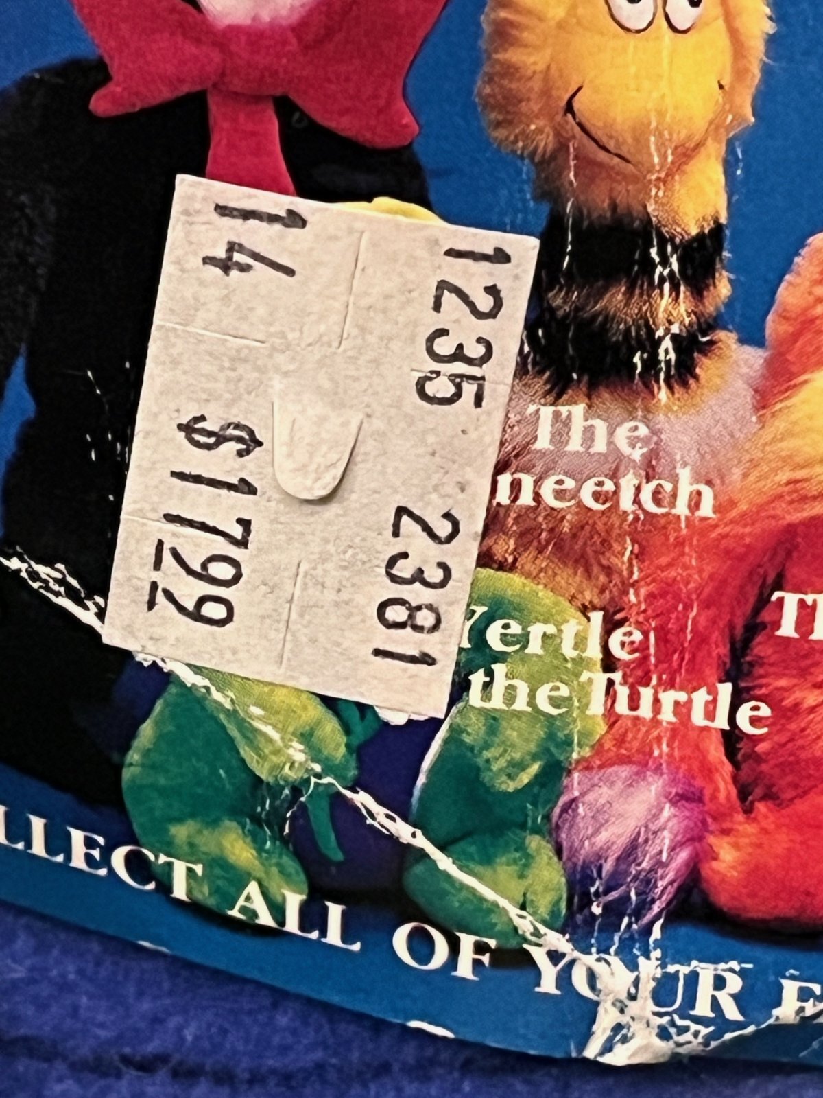 画像10: DR.SEUSS "YERTLE THE TURTLE" 1983'S D.STOCK PLUSH DOLL