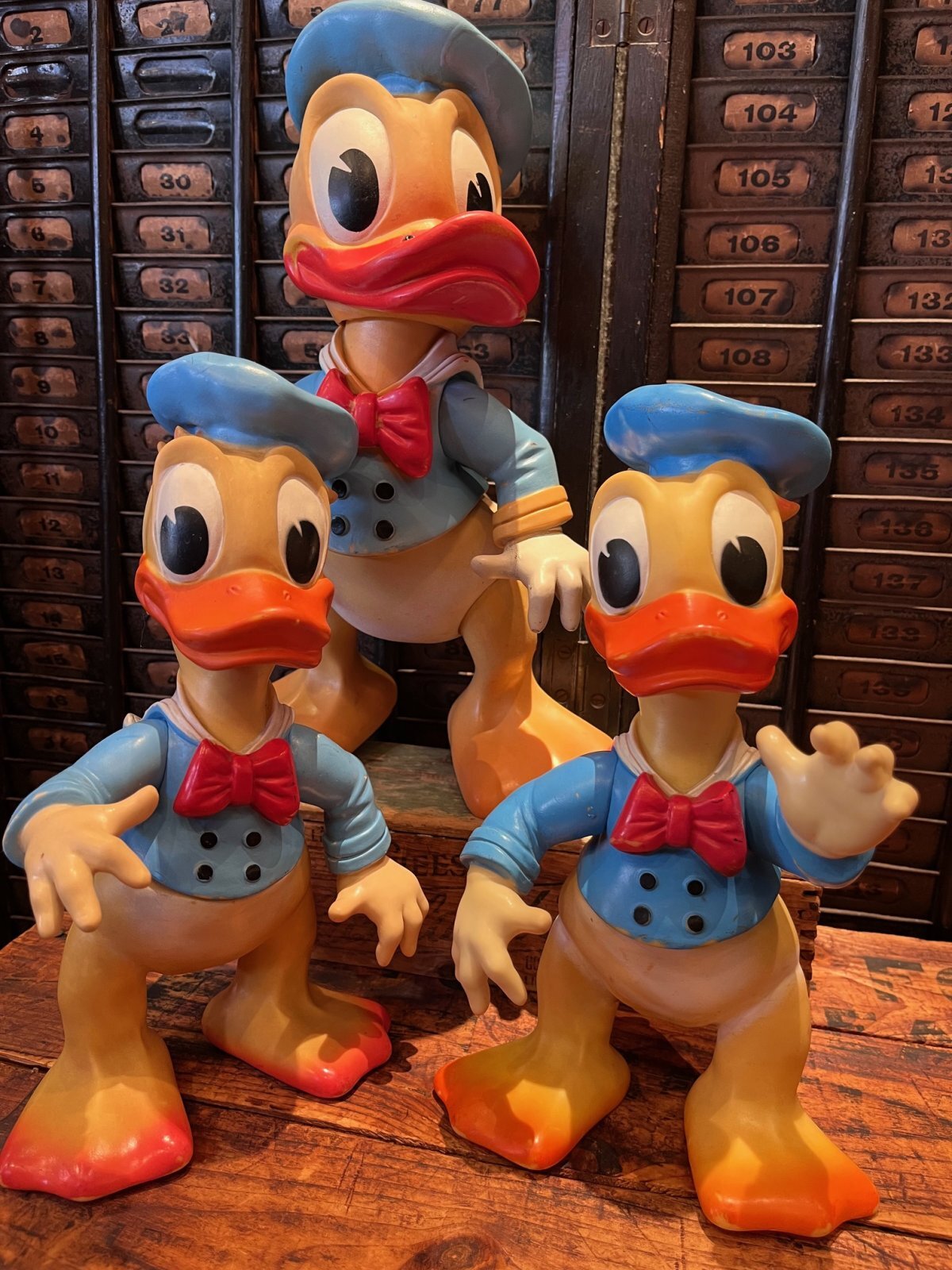 画像7: DONALD DUCK "MADE IN ITALY" 1960'S LEDRAPLASTIC FIGURE #1
