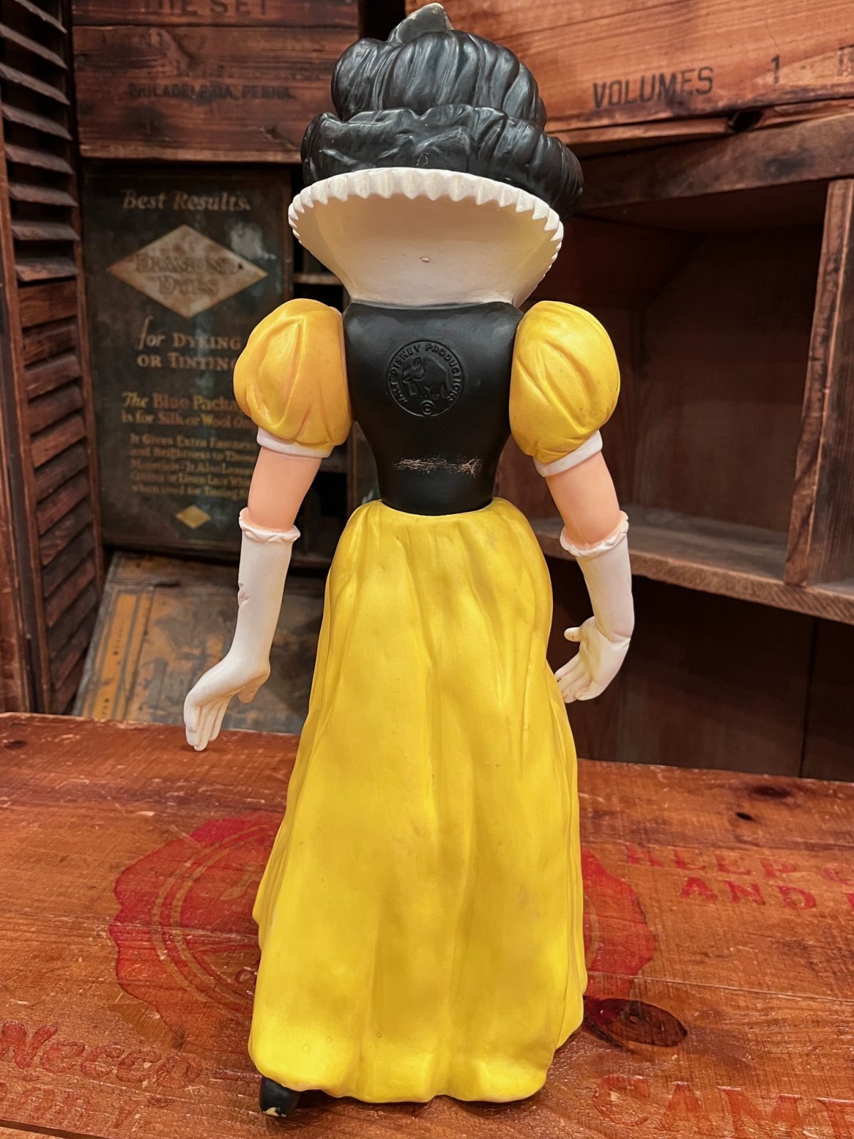 画像4: SNOW WHITE ＋ SEVEN DWARFS "MADE IN ITALY" 1960'S LEDRAPLASTIC FIGURE SET