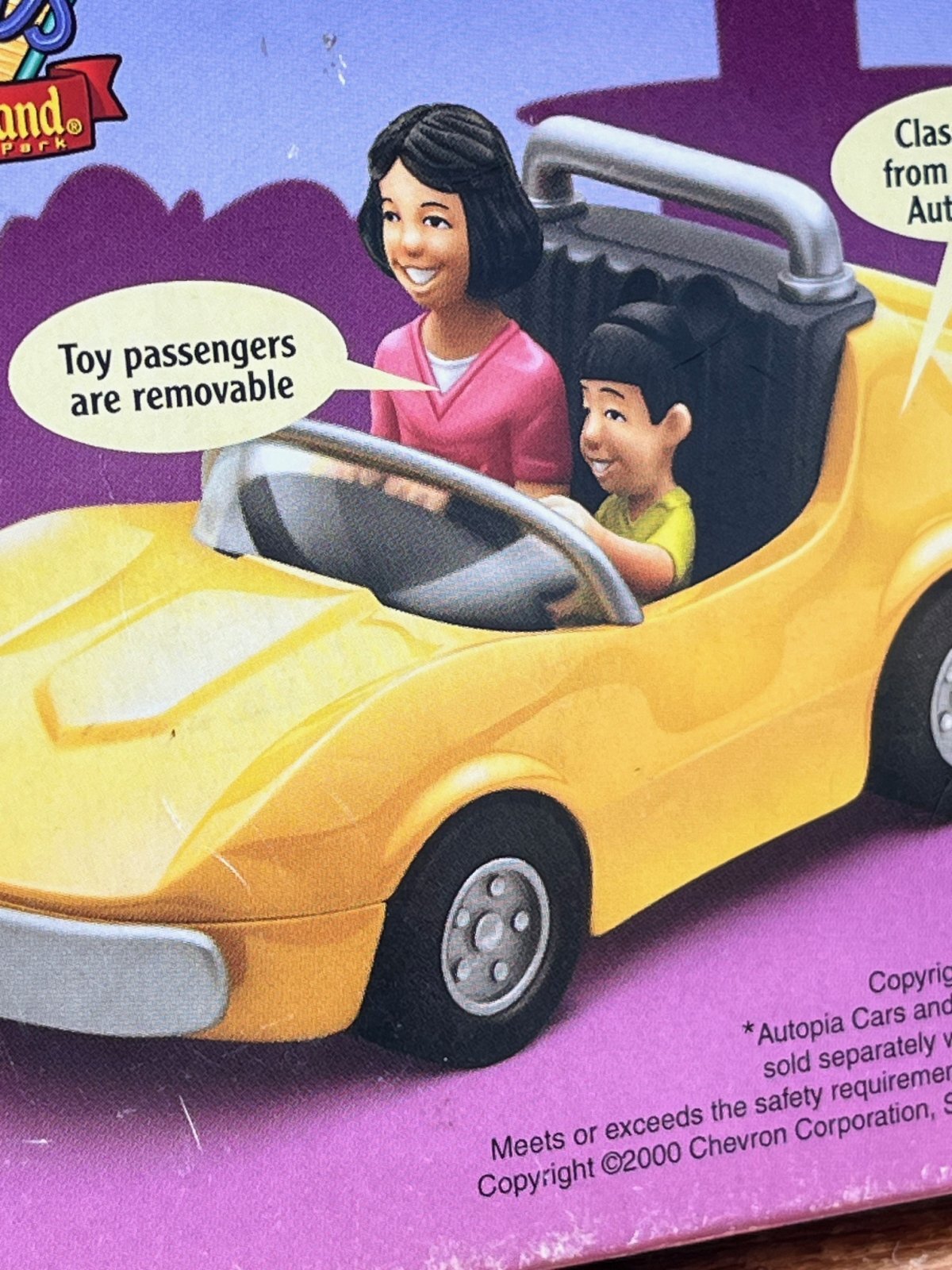 画像13: CHEVRON CARS "DISNEYLAND" 2000'S D.STOCK YELLOW CAR 