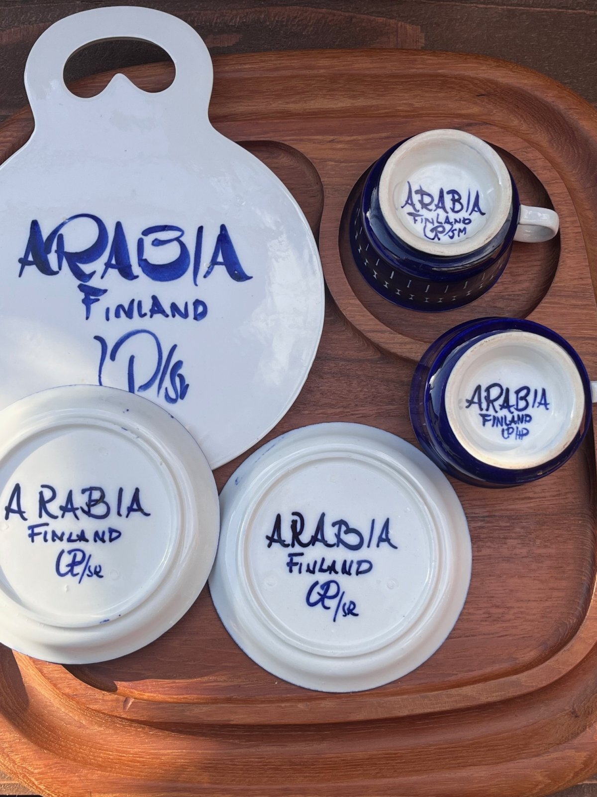 画像12: ARABIA "VALENCIA" 1960'S CUTTING BOARD
