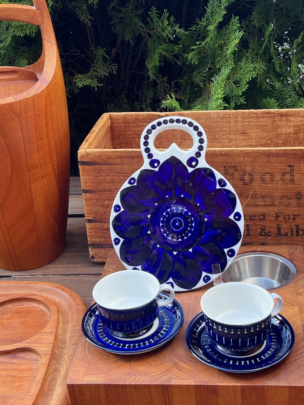 画像13: ARABIA "VALENCIA" 1960'S CUTTING BOARD