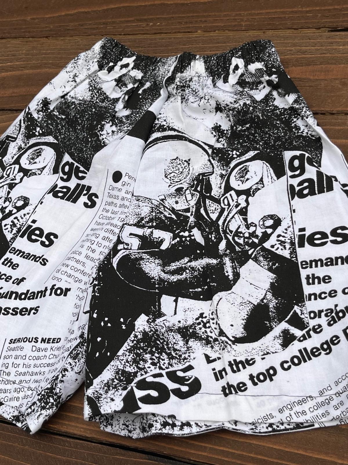 画像1: AMERICAN FOOTBALL "MADE IN USA" KIDS D.STOCK SHORTS #2