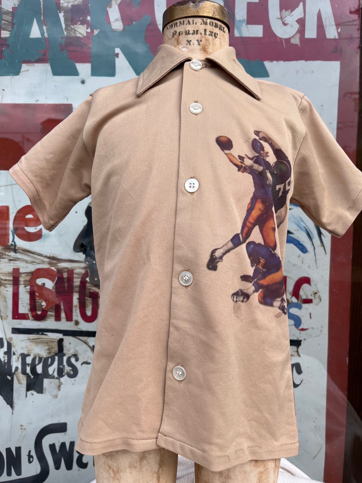 画像4: ELY "AMERICAN FOOTBALL" KIDS VINTAGE SHIRTS