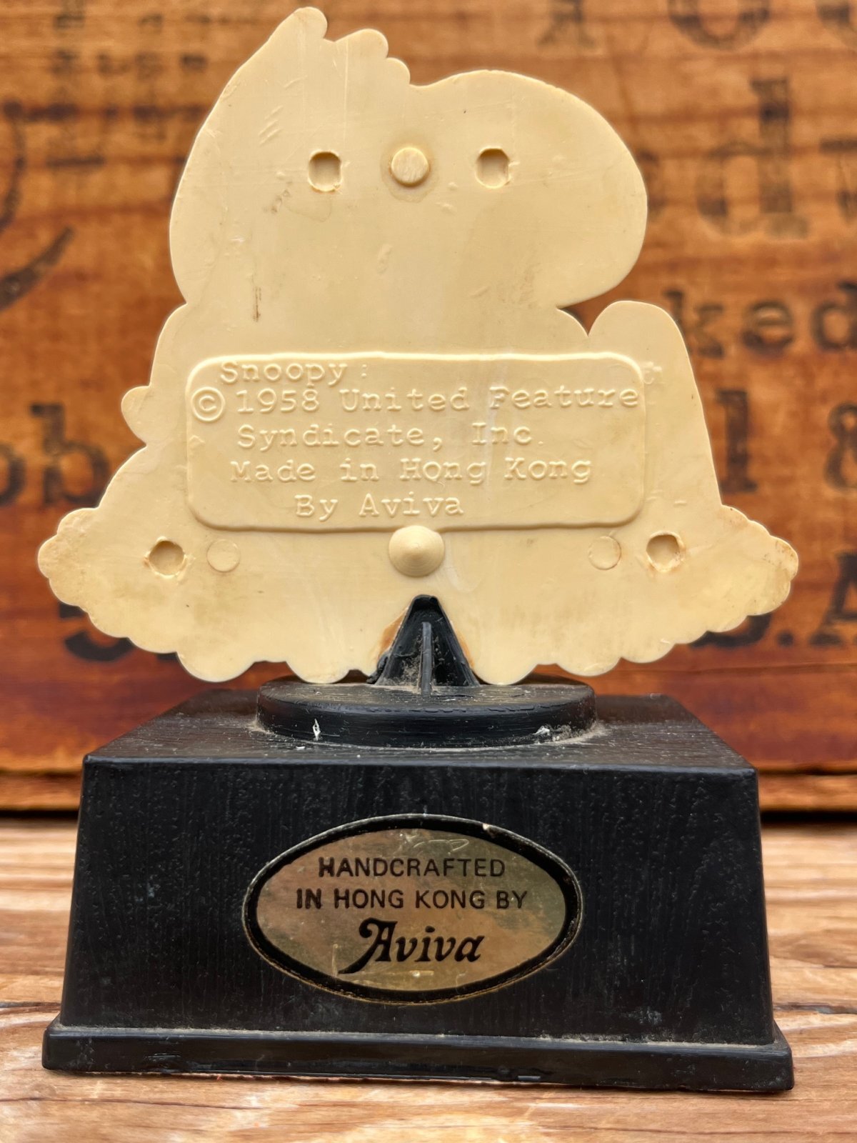 画像4: PEANUTS "WORLD'S GREATEST MOM🌍" 1970'S TROPHY 