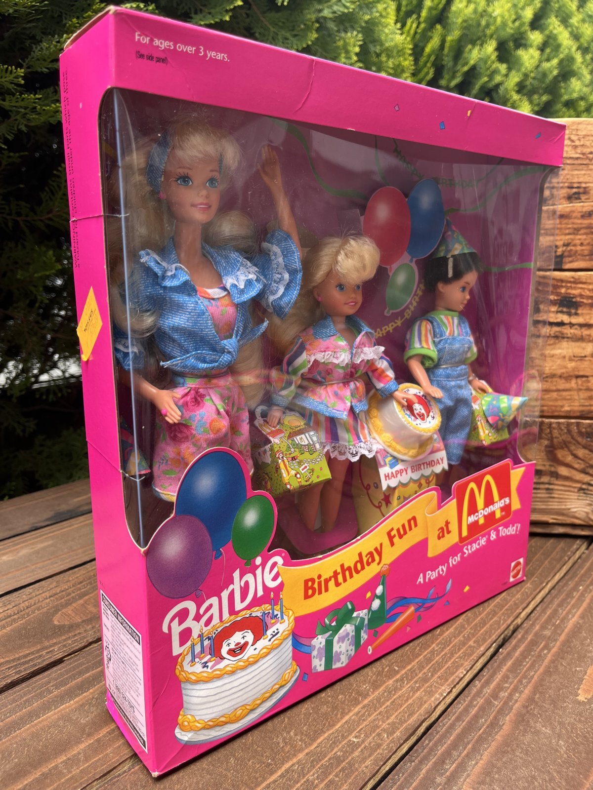 画像3: BARBIE "McDONALD'S🎉BIRTHDAY FUN"" 1990'S D.STOCK SPECIAL LIMITED EDITION DOLL SET