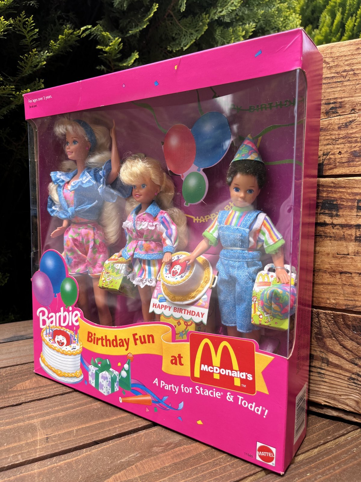 画像2: BARBIE "McDONALD'S🎉BIRTHDAY FUN"" 1990'S D.STOCK SPECIAL LIMITED EDITION DOLL SET