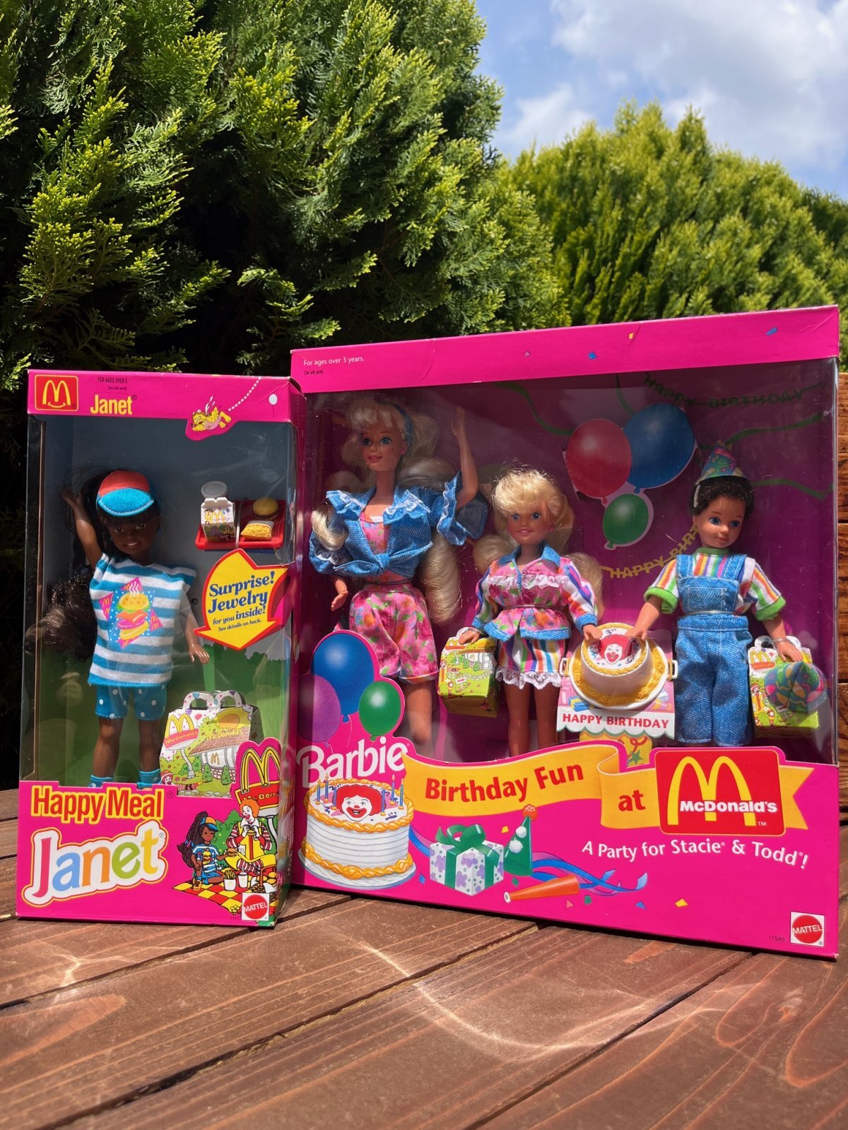 画像19: BARBIE "McDONALD'S HAPPY MEAL🍔JANET" 1990'S D.STOCK SPECIAL LIMITED EDITION DOLL 