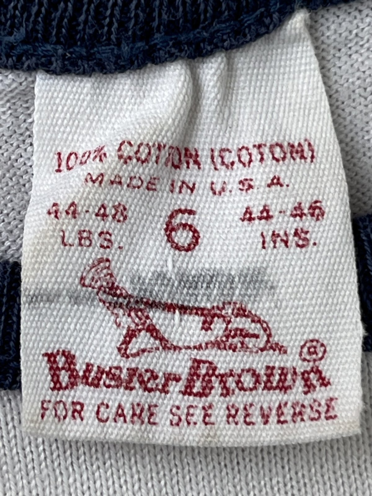 画像3: BUSTER BROWN "MADE IN USA" KIDS 1970'S TANK