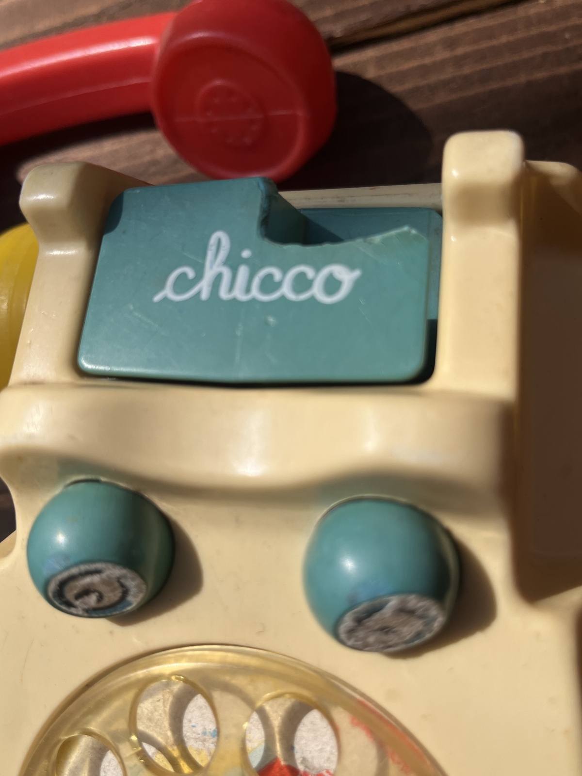 画像7: CHICCO "MADE IN ITALY" CHATTER PHONE PULL TOY