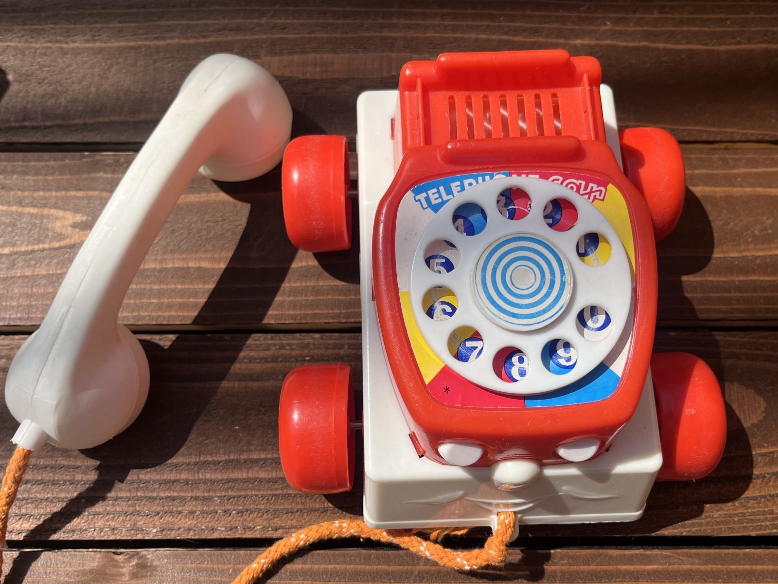 画像7: CO-MA "MADE IN ITALY" CHATTER PHONE PULL TOY