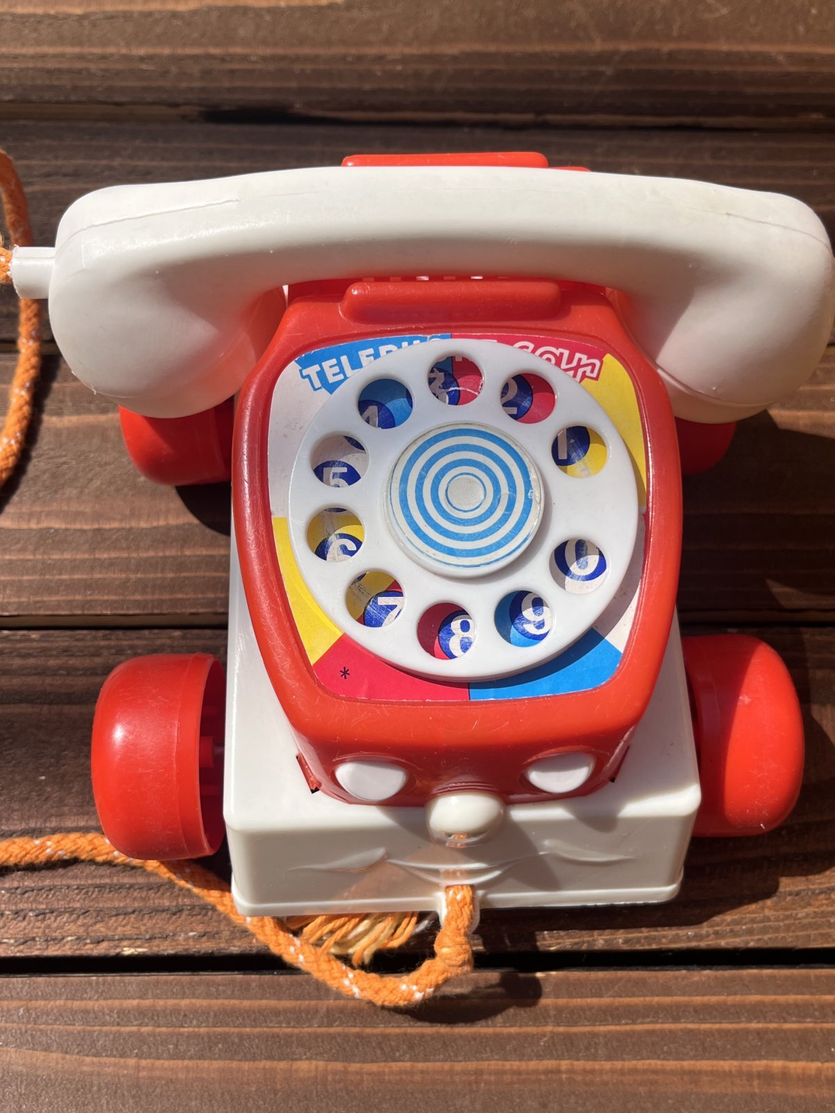 画像6: CO-MA "MADE IN ITALY" CHATTER PHONE PULL TOY