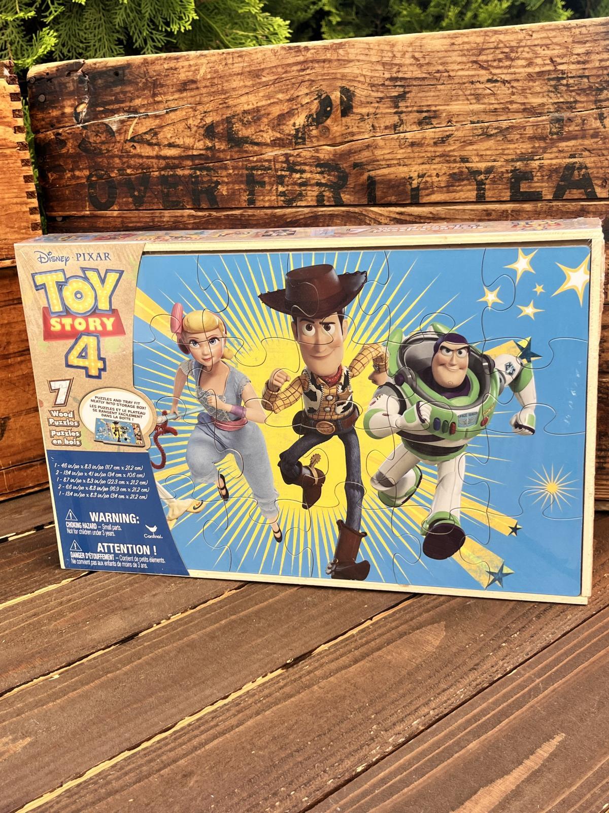 画像1: TOY STORY 2019'S D.STOCK "7" WOOD PUZZLES