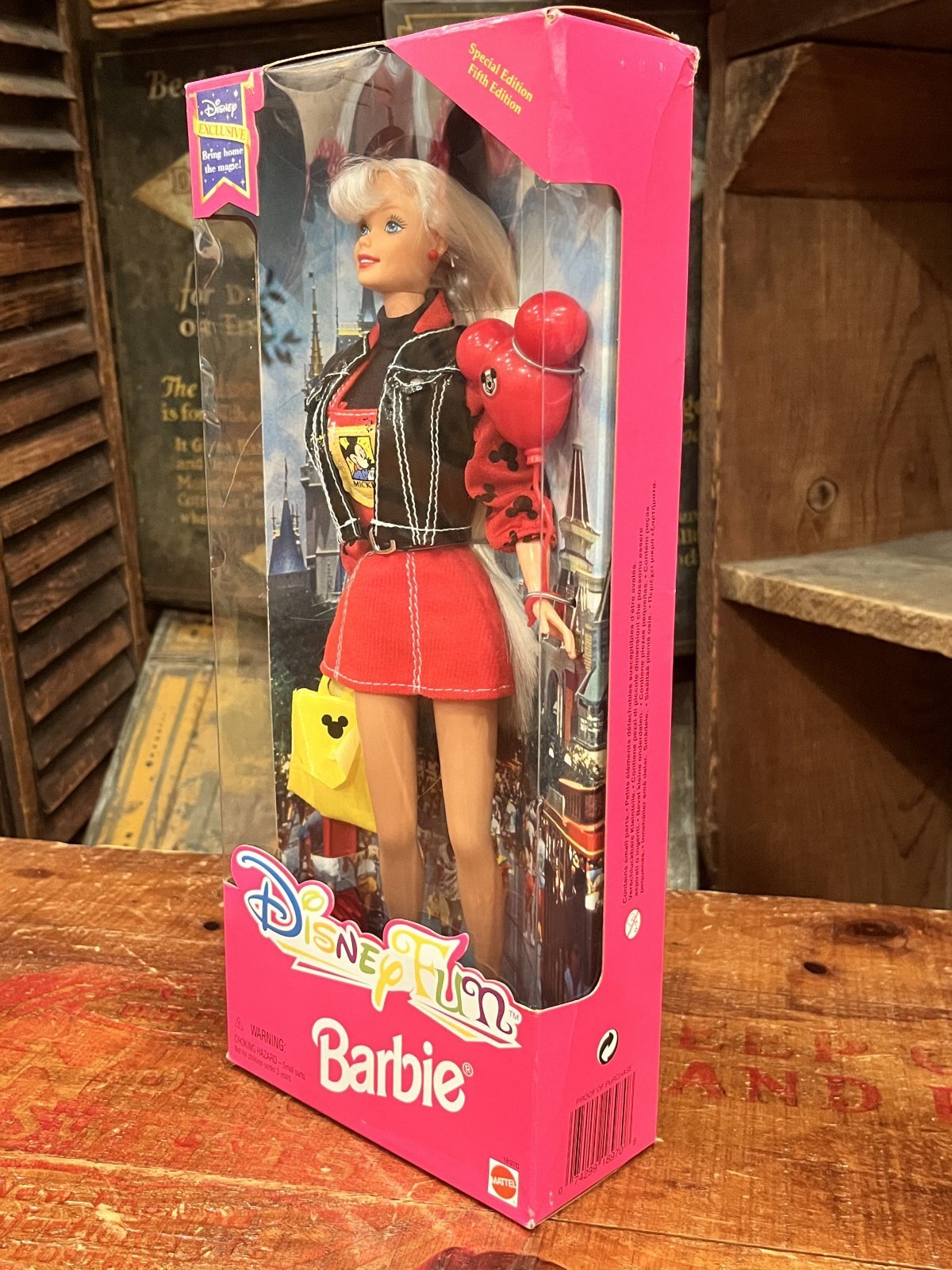 画像6: BARBIE "DISNEY FUN" 1990'S D.STOCK SPECIAL LIMITED EDITION DOLL 