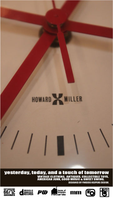 画像: HOWARD MILLER WALL CLOCK